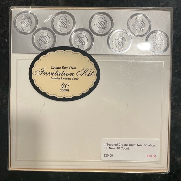 Create Your Own Invitation Kit-Set if 40 - Picture 1 of 2